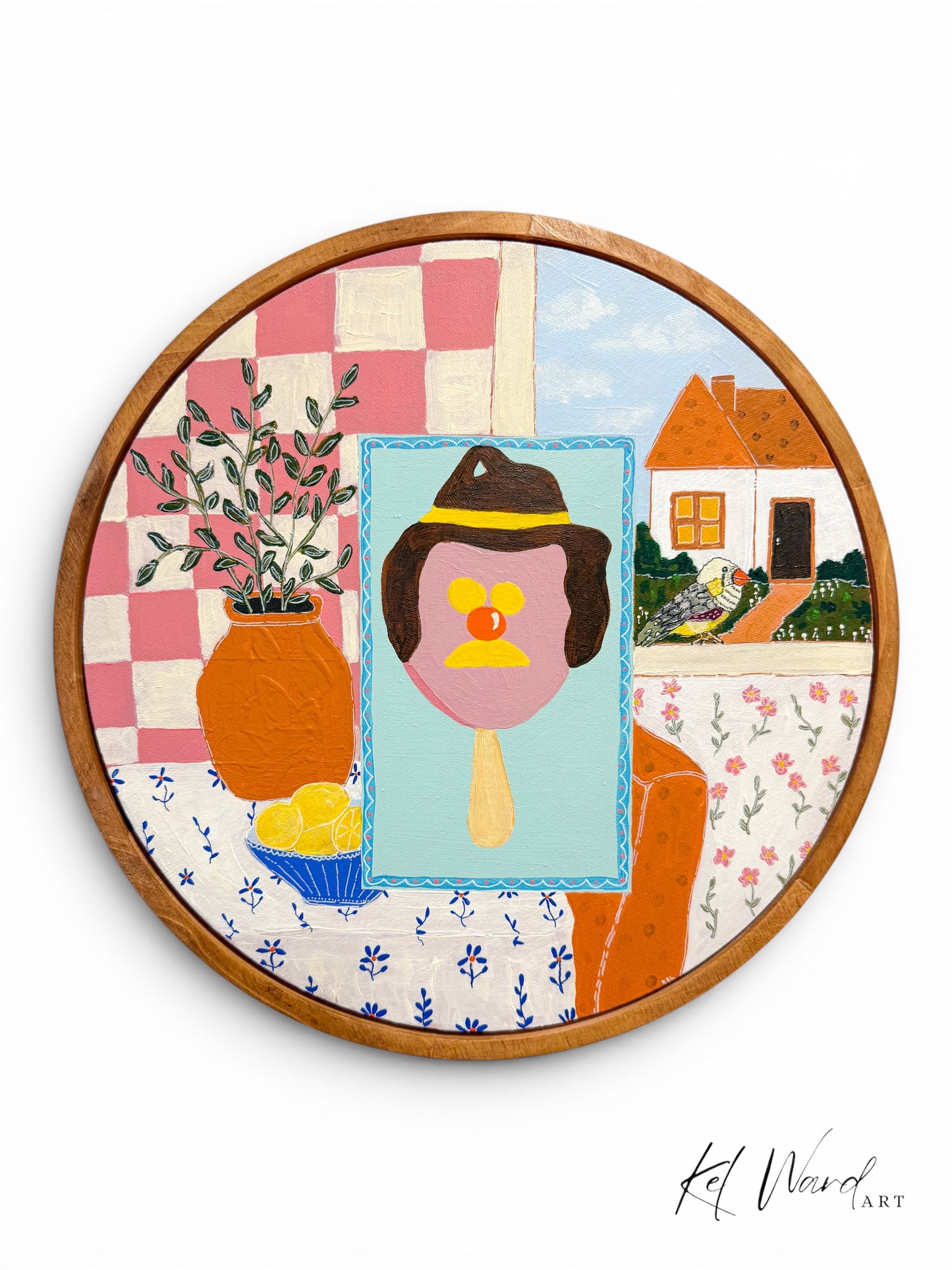 PINK TILES & ICE CREAM SMILES