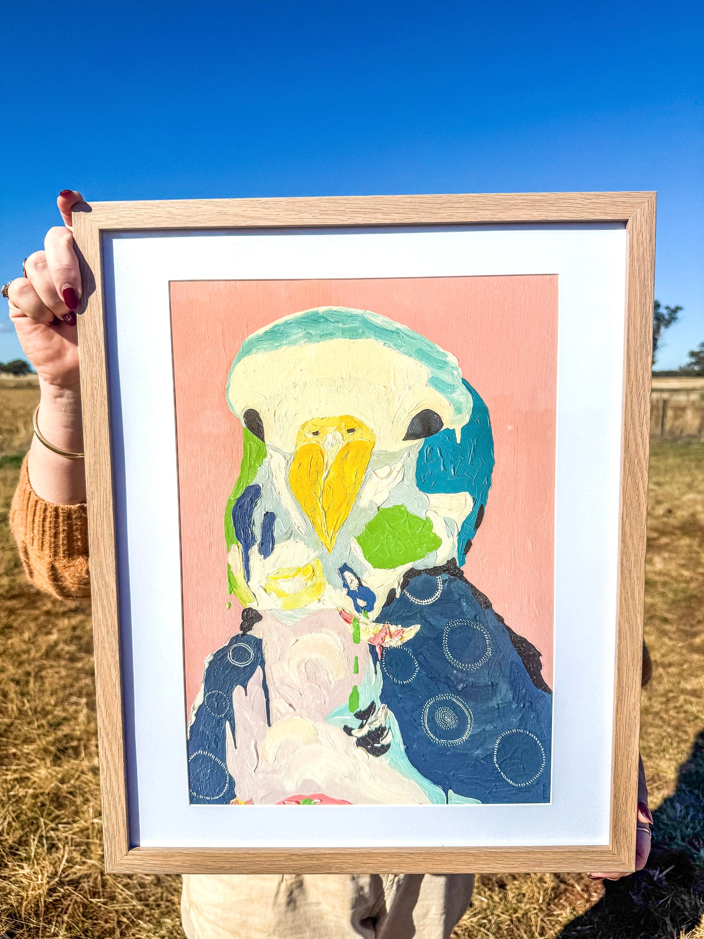 BARRY BUDGIE - A3 size print