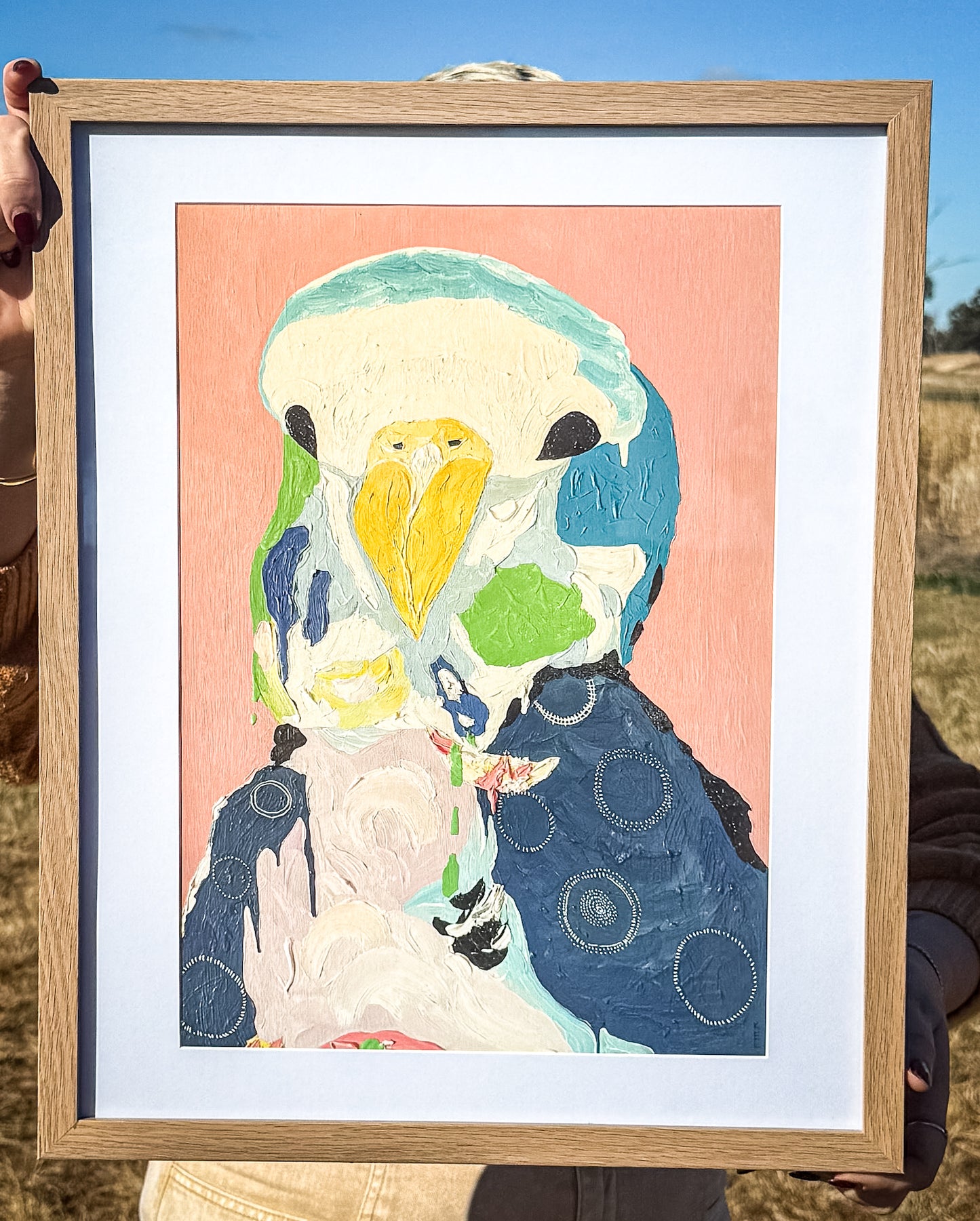 BARRY BUDGIE - A3 size print